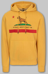 Pit Bull Bluza Z Kapturem Męska California Flag
