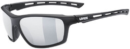 Okulary UVEX SPORTSTYLE 229 black mat/ltm.silver czarne
