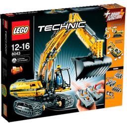 LEGO Technic, klocki Zmotoryzowana koparka, 8043