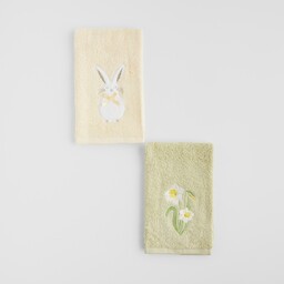 Komplet ręczników dekoracyjnych do twarzy lub rąk 2szt