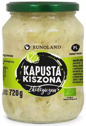 Runoland Kapusta kiszona 680 g (410 g) (EKO)