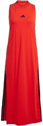 adidas Kobiety ESSENTIALS 3-STRIPES LONG RACERBACK DRESS, Pure