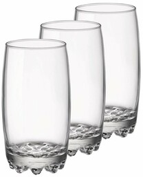 Bormioli Rocco 3-częściowy zestaw szklanek Galassia, 420 ml