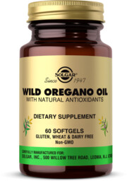 SOLGAR Olej z Dzikiego Oregano (Origanum vulgare), 60