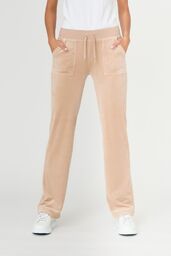 JUICY COUTURE Beżowe damskie spodnie Del Ray