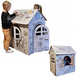 Domek Kolorowanka Do Kolorowania Malowania XXL Domek 2