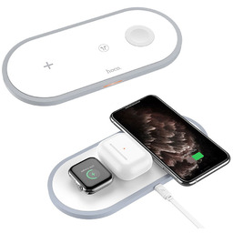 Ładowarka indukcyjna Qi 3w1 HOCO CW24 3IN1