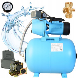 Pompa SET80 Do Wody Ogrodowa Hydrofor 50L Zestaw