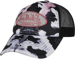 Czapka Trucker Camo Tampa by Von Dutch, czarny,