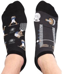 Todo Socks Kolorowe stopki Siłownia Low,, Sztanga, Hantle,