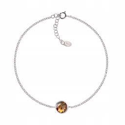 SREBRNA BRANSOLETKA 925 SWAROVSKI +