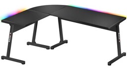 HUZARO Biurko gamingowe Hero 6.0 RGB Czarny