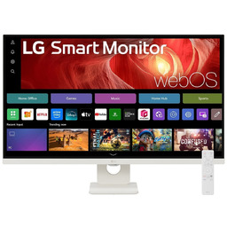 LG SMART 32U721SA-W - 4K VA WebOS 31.5''