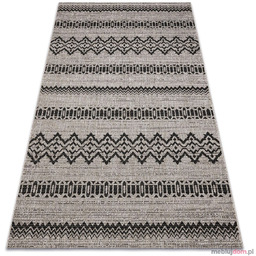 DYWAN SZNURKOWY SIZAL FLOORLUX 20510 srebrny / czarny