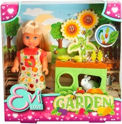 Evi Love Garden, lalka w ogrodzie z podwyższoną