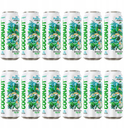 12x Woda kokosowa COCONAUT z młodego kokosa 320