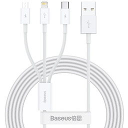 Baseus Superior 3w1 kabel USB - Lightning /