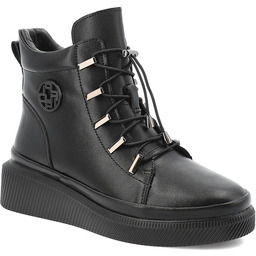 Filippo Czarne Botki Modne Buty Damskie