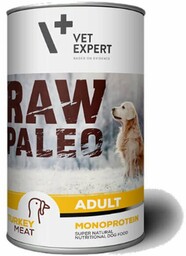 Vetexpert Raw Paleo Adult Turkey 400g - indyk