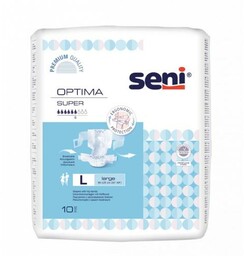 SENI OPTIMA SUPER LARGE Pieluchomajtki z pasem biodrowym,