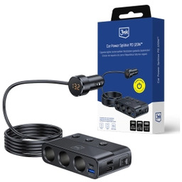 3mk Car Power Splitter PD 120W Rozdzielacz gniazda