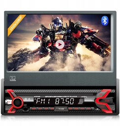 Radio samochodowe ekran LCD 7'' Usb Sd Bluetooth