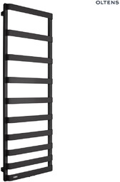 Oltens Varme grzejnik łazienkowy 151x50 cm czarny mat