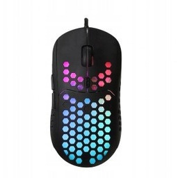Art Mysz optyczna dla graczy 6400DPI Usb Rgb