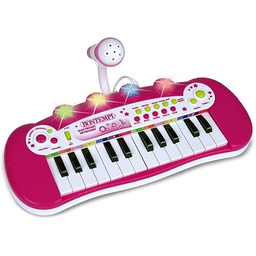 BONTEMPI 0683002 24 keyboard + mikr. rs, różowy