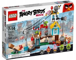 Lego Angry Birds 75824 Demolka w Pig City