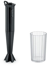 Blender ręczny Plissé czarny - Alessi
