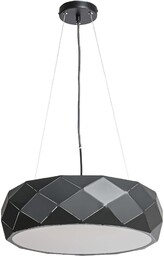 Lampa wisząca Reus 3xE27 czarna LP-8069/1P BK -