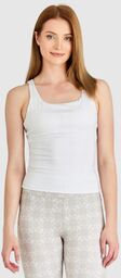 GUESS Sportowy top damski z ozdobnymi plecami