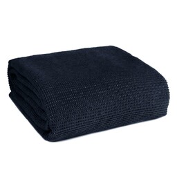 Eurofirany Koc narzuta na fotel 70x160 Amber granatowy