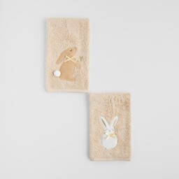 Komplet ręczników dekoracyjnych do twarzy lub rąk 2szt