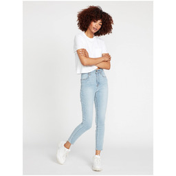 spodnie VOLCOM - Liberator High Rise Retro Blue