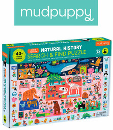 Mudpuppy, puzzle, obserwacyjne Muzeum historii naturalnej, 64 el.