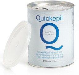 Quickepil wosk do depilacji puszka różany 800 ml
