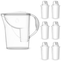 Dzbanek filtrujący Dafi ATRIA Biały 2,4 Manualny