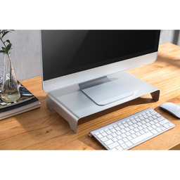 Podstawka DIGITUS pod monitor Slim do 10kg aluminiowa