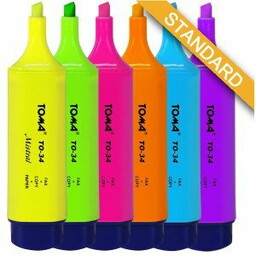 Zakreślacz TOMA MISTRAL pomarańczowy /TO334/