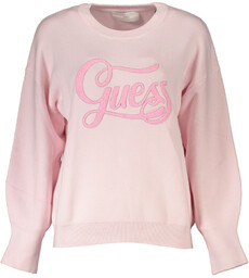 RÓŻOWY SWETER DAMSKI GUESS JEANS