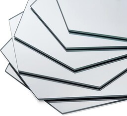 GOLD&CHROME UNIQUE DESIGN Kryształowe Lustro Ścienne, Zestaw 6