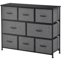 Komoda z 8 szufladami materiałowymi, 8 szuflad, 100