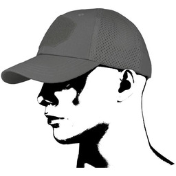 Czapka baseball z daszkiem CMG MESH szara