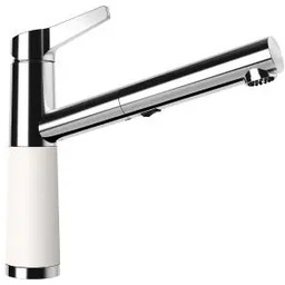 Schock SC-510 554120 Biały Mosiądz Bateria kuchenna