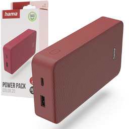 Hama Powerbank Color 20 20000 mAh USB-C USB-A