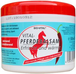 Maść końska rozgrzewająca 500 ML PFERDEBALSAM CHILI Bio-Vital