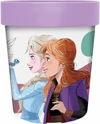 Disney Niebieski kubek dla dziewczynek z tworzywa sztucznego
