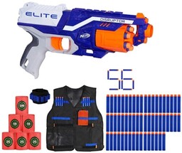 Zestaw Nerf Disruptor B9837 + kamizelka + 50